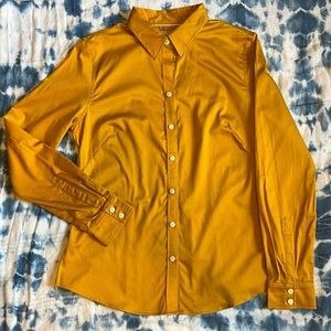 Banana Republic non-iron fitted long sleeve button down